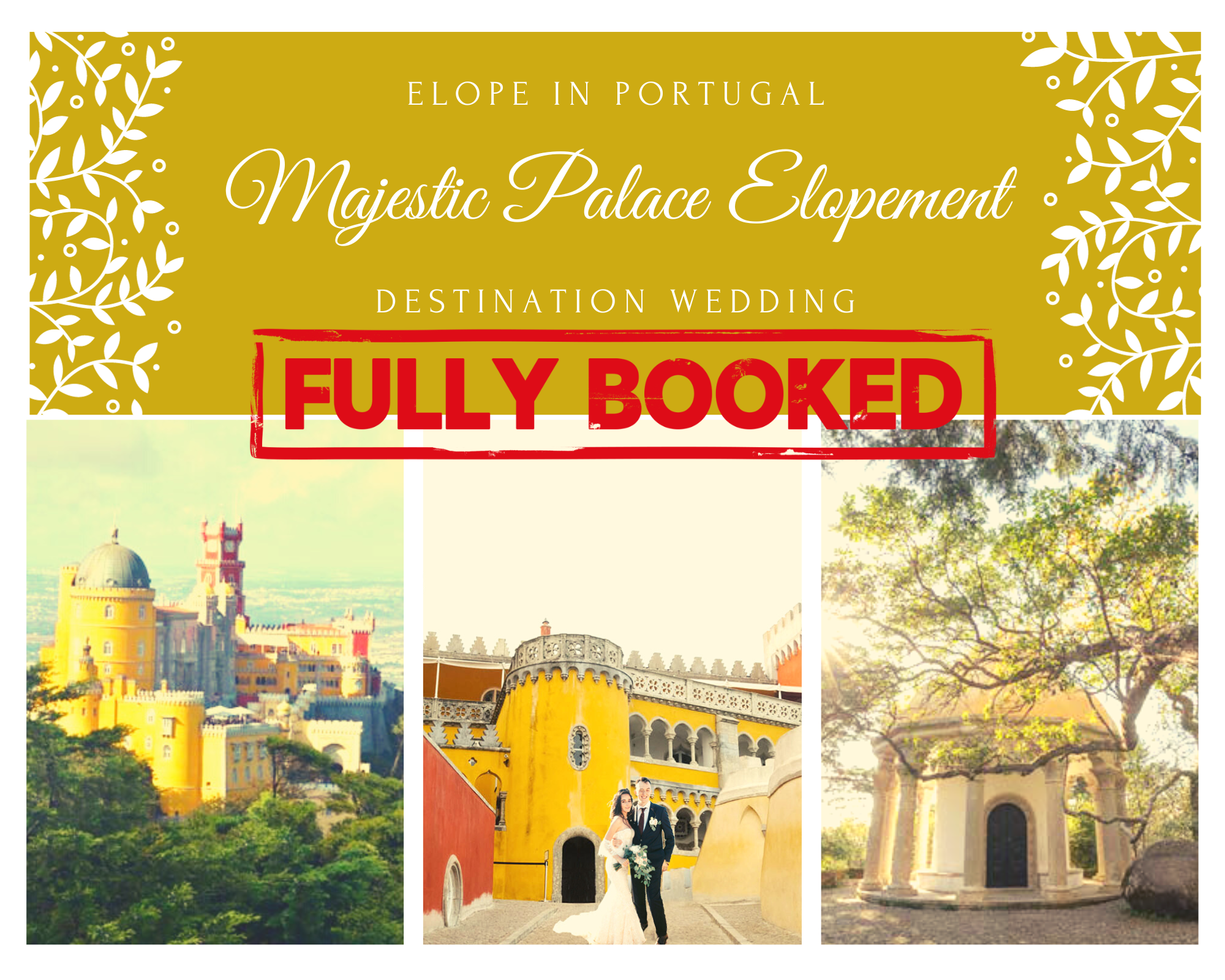 Pena Palace Elopement Package